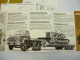 Nissan 6TC 6TW PT Diesel Truck Sattelzug LKW 7x Prospekt Brochure 1960er Jahre