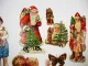 Oblaten Glanzbilder Weihnachtsmann Hänsel & Gretel Weihnachten Santa Claus