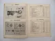 Orig. Agria 1600 1600L Einachsschlepper m. Hirth Motor 34M4 Ersatzteilliste 1957