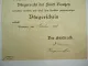 Orig. Bürgerschein Bürgerrecht der Stadt Bautzen 1894 Unterschrift Bürgermeister