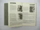 Orig. Farymann A10 A20 A30 A40 Dieselmotor Betriebsanleitung Ersatzteilliste