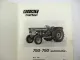 Orig. Fiat 750 750 automatic Schlepper Betriebsanleitung Bedienung Wartung 1969