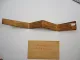 Orig. Indische Pali Schrift auf Palmblatt Ceylon 19. Jh. Sammlung H. Weigold