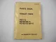 Orig. Komatsu FG FD 10 15 18 H S -15 Forklift Parts List Ersatzteilliste 1991