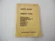 Orig. Komatsu FG FD 20 25 30 -11 S G Forklift Parts List Ersatzteilliste 1991