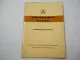 orig Mercedes Benz 180 Db W120 Betriebsanleitung Bedienungsanleitung 1959