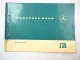 orig Mercedes Benz 230 W110 M180 Betriebsanleitung Bedienungsanleitung 1965