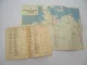 Orig. Mercedes Benz Kundendienst Service Stationen Verzeichnis Karte Europa 1958