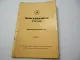 orig Mercedes Benz Typ 180 Betriebsanleitung Bedienungsanleitung 1953