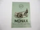 Orig. Prospekt AWK Armaturenwerk Kaiserslautern Monax Einachsschlepper 1950er J.