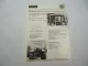 Orig. Prospekt Edscha EK402 Kabine für Ford 5600 6600 7600 Schlepper 1976
