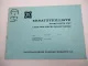 Orig. ZF Ecosplit 16 S 130/1 Getriebe Ersatzteilliste DAF Spare Parts List 8/90