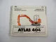 Original Atlas 404 Raupenbagger Betriebsanleitung Bedienung Wartung 1994