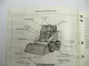 Original Bobcat 543 Radlader Betriebsanleitung Bedienung Wartung 1983