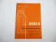 Original Bosch Automatische Bremskraftregelung Druckluftbremse Handbuch 1963