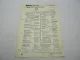 Original Bosch Service-Liste für Fendt Farmer 1 FW FWU 237 Dieselschlepper 55-60