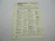 Original Bosch Service-Liste für Schmiedag Hansa 50 50 D Einachsschlepper 58-59