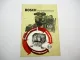Original Bosch Spannungsregler Handbuch mit PKW Fahrzeug-Übersicht 1957