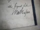 Original Brief mit Unterschrift von Mackensen Husar Danzig Langfuhr 1904