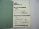 Original Busatis BM1360 Frontmähwerk Betriebsanleitung Ersatzteilliste 1987