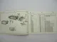 Original Clayson Deutz F4L F6L 912 Dieselmotor Ersatzteilliste Parts List 1970
