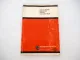 Original David Brown 1410 1412 Tractor Instruction Book 1974 Englisch