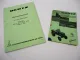 Original Deutz D25 Typ 25.2 Bedienungsanleitung Wartung Schaltplan 1961