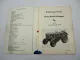 Original Deutz D25 Typ 25.2 Bedienungsanleitung Wartung Schaltplan 1961