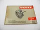 Original Deutz F1L 310 Motor Ersatzteilliste Bildkatalog Spare Parts List 1962