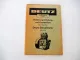 Original Deutz F2L 712 Dieselmotor Bedienungsanleitung Ersatzteilliste 1959