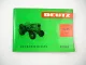Original Deutz F3L 514 Schlepper mit 50 PS Ersatzteilliste 1965