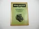 Original Deutz F4L F6L A4L A6L 514 Dieselmotor Betriebsanleitung Wartung 1962