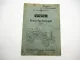 Original Fahr D180H Dieselschlepper Betriebsanleitung 1954