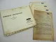 Original Ford 2000 3000 4000 5000 Traktor Reparatur Festzeiten Liste 1967