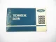 Original Ford 2000 3000 4000 5000 Traktor Technische Daten ca. 1970