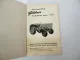 Original Güldner A2D Schlepper mit Motor 2DNS Betriebsanleitung Wartung 1959/60