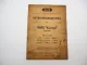 Original Hatz E 80 85 89 G FG FL Dieselmotor Betriebsanleitung Wartung 1961