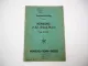 Original Henschel 515DE Dieselmotor mit 2 Zylindern Ersatzteilliste 1951