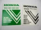 Original Honda EM EB 1200X - 2500X Generator Werkstatthandbuch 1983/92