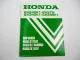 Original Honda GX240K1 GX270 GX340K1 GX390K1 Motor Werkstatthandbuch 1991
