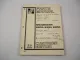 Original Hyster Spacesaver S20A S25A S30A Forklift Parts Manual 1980