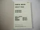 Original Komatsu FB 10 13 15 18 M -2 Forklift Parts List Ersatzteilliste 1991