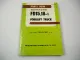 Original Komatsu FD 15 18 -1 Forklift Truck Parts List Ersatzteilliste 1984