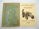 Original Kramer KL 250 Diesel Schlepper Betriebsanleitung Bedienung 1950er Jahre