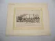 Original Kreidelithografie Hamburg Jungfernstieg nach Brand 1842 D. Leudesdorf