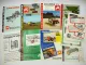 Original Mappe mit 10x Prospekt Amazone Landtechnik 1960/70er Jahre