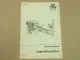 Original Massey Ferguson MF Zugkraftverstärker Betriebsanleitung 1966 Wartung