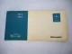 Original Mercedes Benz 200 220 D/8 W115 Wartungsheft blanko 1971