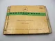 Original Mercedes Benz PKW 180a W120 Ponton Ersatzteilliste Parts List 1959