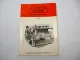 Original MWM D327 Dieselmotor Betriebsanleitung Bedienung Wartung 1970er Jahre